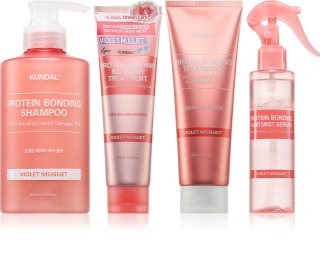 KUNDAL Protein Bonding Care set para cabello seco y dañado
