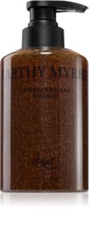 KUNDAL Objet Exfoliating & Waterfull Hand Wash pečující tekuté mýdlo na ruce s exfoliačním účinkem s vůní Earthy Myrrh 380 ml