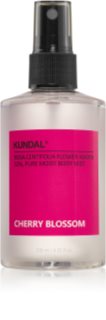 KUNDAL Pure Moist Body Mist Cherry Blossom spray hydratant corps avec effets apaisants 128 ml