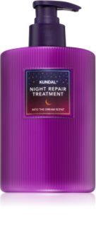 KUNDAL Night Repair Into The Dream soin fortifiant pour de beaux cheveux sains 470 ml