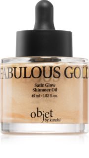 KUNDAL Objet Satin Glow Shimmer Oil třpytivý olej s hydratačním účinkem