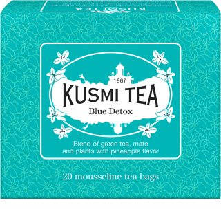Kusmi Tea Blue Detox porciovaný čaj v BIO kvalite 20 ks