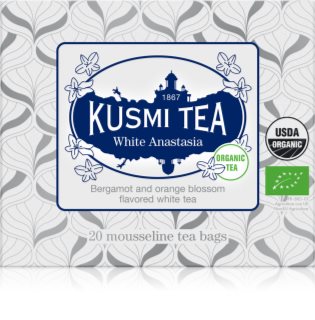 Kusmi Tea White Anastasia porcovaný čaj v BIO kvalitě 20 ks