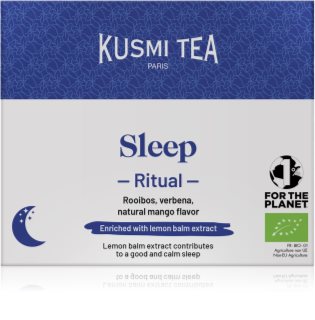 Kusmi Tea Sleep Ritual thé en sachet de qualité BIO 18 pcs