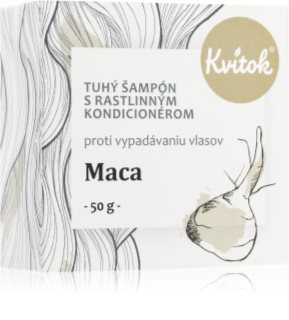 Kvitok Maca Σαμπουάν σε μορφή μπάρας για μαλλιά με τάση αραίωσης 50 γρ