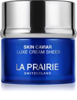 La Prairie Skin Caviar Luxe Cream Sheer luxusní zpevňující krém s vyživujícím účinkem