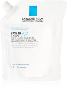 La Roche-Posay Lipikar Syndet AP+ krémes tisztító gél irritáció és viszketés ellen