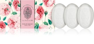 La Florentina Rose of May Hand Soap ensemble de savons solides 3x150 g