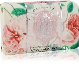 La Florentina Rose of May Hand Soap přírodní tuhé mýdlo s vůní růží 200 g