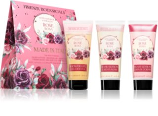 La Florentina Rose Hand Cream, Shower Gel and Body Lotion dárková sada