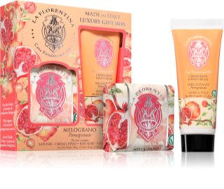 La Florentina Pomegranate Soap and Hand Cream подаръчен комплект