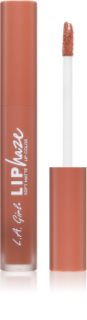 L.A. Girl Cosmetics Lip Haze ruj de buze lichid, mat și de lungă durată culoare 764 My Fave 3.3 ml