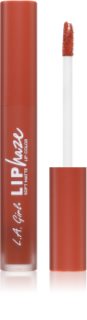 L.A. Girl Cosmetics Lip Haze ruj de buze lichid, mat și de lungă durată culoare 767 Taken 3.3 ml