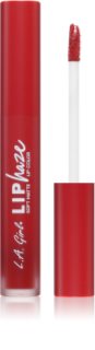 L.A. Girl Cosmetics Lip Haze labial líquido mate de larga duración tono 769 Single 3.3 ml