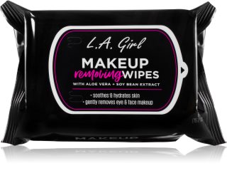 L.A. Girl Cosmetics Makeup Removing Wipes Salvetes dekoratīvās kosmētikas noņemšanai 30 gab.