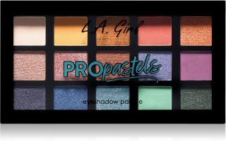 L.A. Girl Cosmetics PRO Pastels paletka očních stínů 18 g