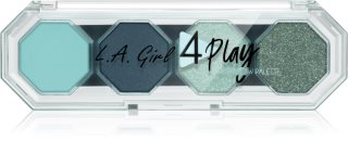L.A. Girl Cosmetics 4 Play szemhéjfesték paletta árnyalat All Nighter 3.2 g