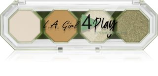 L.A. Girl Cosmetics 4 Play paleta cieni do powiek odcień Cowgirl 3.2 g
