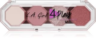 L.A. Girl Cosmetics 4 Play paleta cieni do powiek