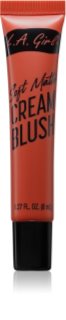 L.A. Girl Cosmetics Soft Matte blush liquide teinte Blissful 8 ml