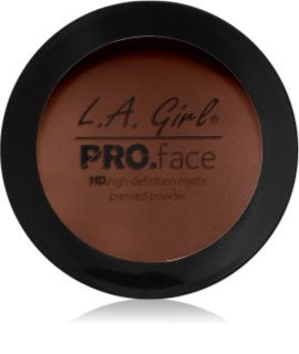 L.A. Girl Cosmetics PRO. Face HD kompakt púder matt hatással árnyalat Cocoa 7 g