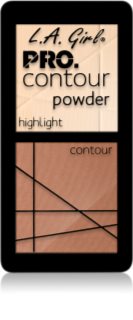 L.A. Girl Cosmetics PRO. Contour Powder контурна палетка для обличчя відтінок Light 5.6 гр