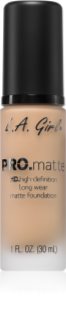 L.A. Girl Cosmetics PRO. Matte Kauapüsiv jumestuskreem mati efektiga