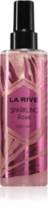 La Rive Sparkling Rose Izsmidzināms līdzeklis ķermenim ar mirdzumiem sievietēm 200 ml