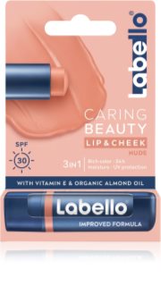 Labello Caring Beauty sävyttävä huulibalsami sävy Nude 4,8 ml
