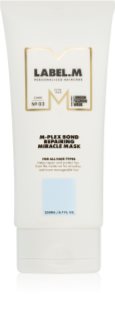 label.m M-Plex Bond Repairing Miracle Mask hloubkově vyživující maska pro všechny typy vlasů 200 ml