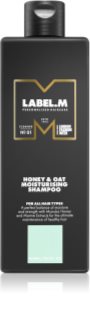 label.m Honey & Oat kosteuttava shampoo päivittäiseen käyttöön