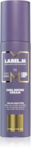 label.m Curl Definierande kräm för lockigt hår 150 ml