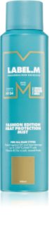 label.m Fashion Edition Värmeskyddande hårspray för användning med plattång och locktänger 150 ml