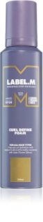 label.m Curl espuma para cabello rizado 150 ml
