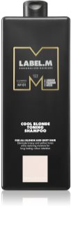 label.m Cool Blonde Toning Shampoo шампоан неутрализиращ жълтеникавите оттенъци 1000 мл.