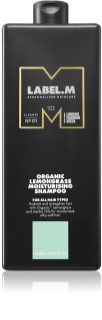label.m Lemongrass Moisturising Shampoo champú hidratante con limón y pasto de limón 1000 ml