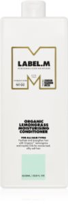 label.m Organic Lemongrass Moisturising Conditioner deeply hydrating conditioner with lemon and lemongrass 1000 ml