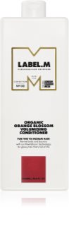 label.m Organic Orange Blossom Volumising Conditioner Volumising and Strengthening Conditioner 1000 ml