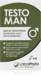 Labophyto Testoman Nahrungsergänzungsmittel für Ihr Wohlbefinden 60 Kapseln