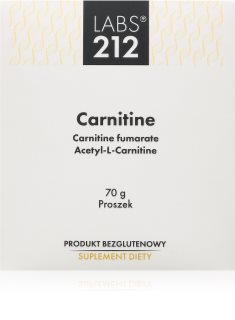 Labs212 Carnitine Nahrungsergänzungsmittel für Ihr Wohlbefinden 70 g