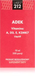 Labs212 ADEK krople na wsparcie układu odpornościowego 10 ml