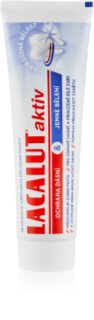 Lacalut Aktiv bleichende Zahnpasta für gesunde Zähne und Zahnfleisch 75 ml