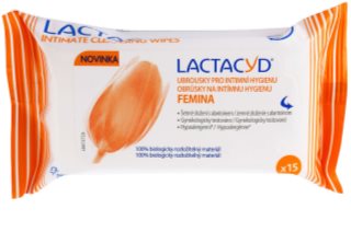 Lactacyd Femina Intimate Cleansing Wipes 15 pc