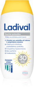 Ladival Dry Skin suojaava maito auringon säteilyä vastaan SPF 30 200 ml