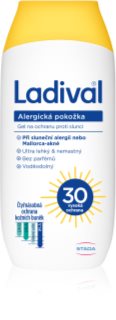 Ladival Allergic Skin suojaava voidegeeli aurinkoallergiselle iholle SPF 30 200 ml