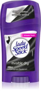 Lady Speed Stick Invisible Dry izzadásgátló stift sárga foltok ellen 40 g