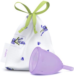 LadyCup LUX vel. S menstruációs kehely Lavender 21.2 ml