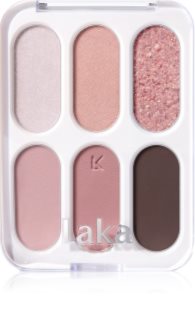 Laka Forever6 Eye Palette палитра сенки за очи цвят 03 Prim Rose 7 гр.