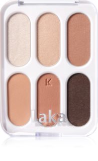 Laka Forever6 Eye Palette paletă cu farduri de ochi culoare 04 Tan Peach 7 g