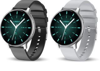 LAMAX Electronics Aura Silver smart watch 1 pc